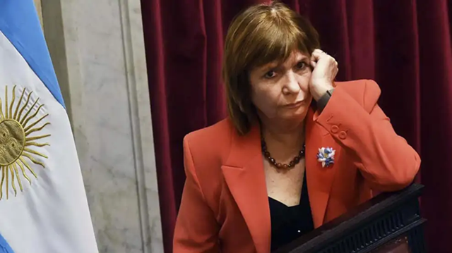 Patricia Bullrich en el Senado